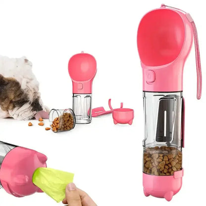 4-in-1 Hundewasserflasche