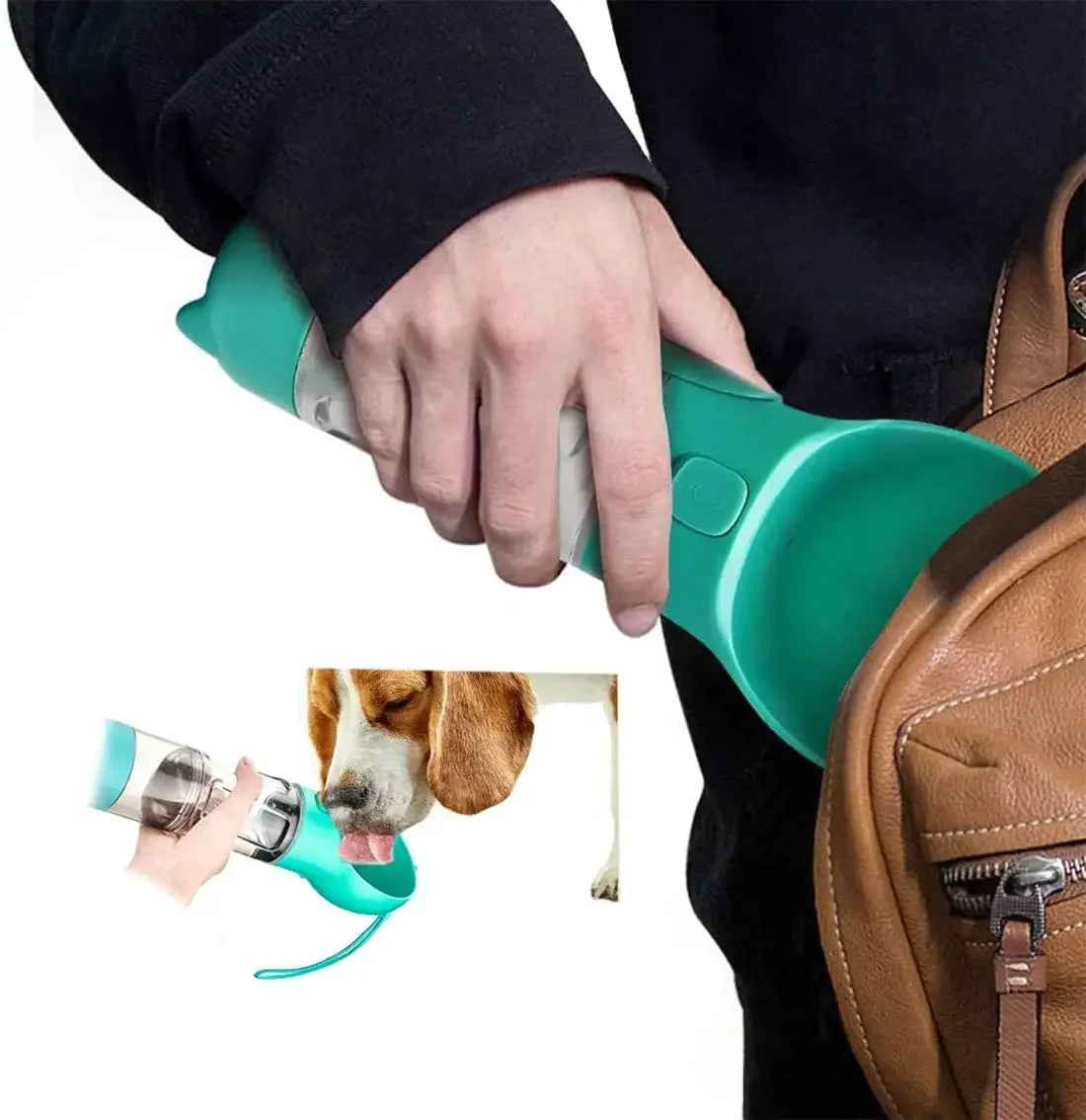 4-in-1 Hundewasserflasche